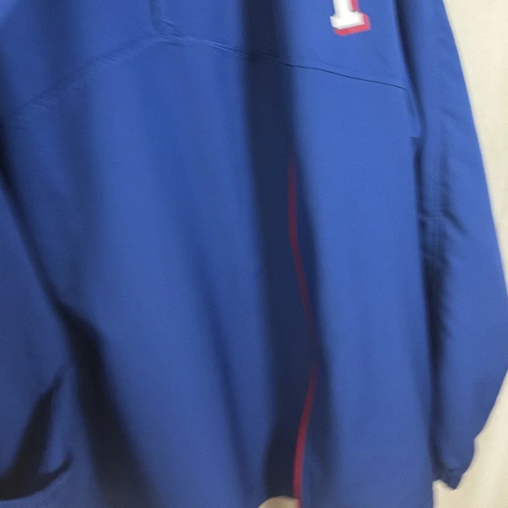 Nike Texas Rangers Dri-FIT Full Zip Jacket Blue Red MLB‎ Mens Large